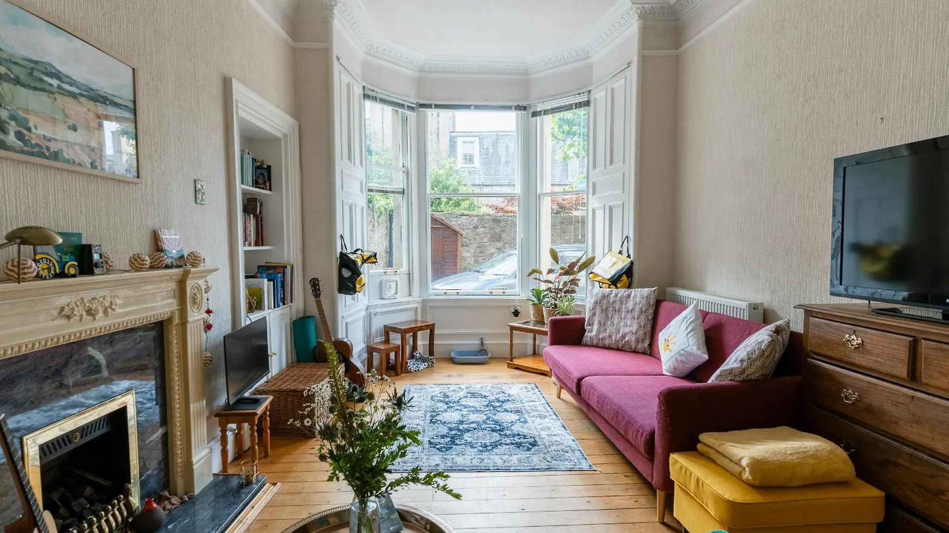 Quarto em Acomodações Particulares The Peach Room Edimburgo